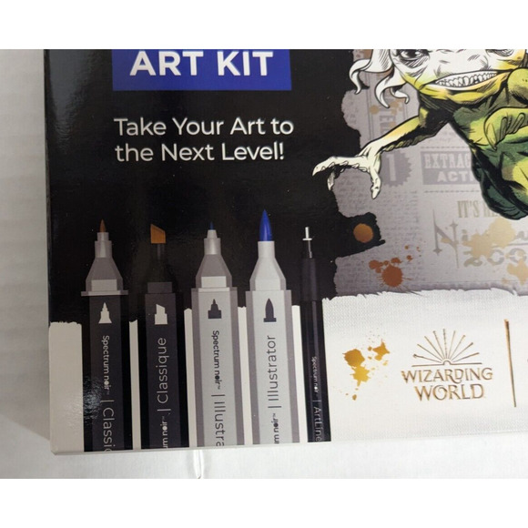 Spectrum Noir Harry Potter Art Kit - 24 Piece Set Includes Markers & Prints - Picture 3 of 5